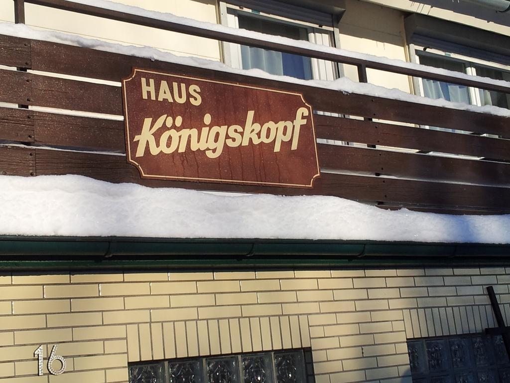 Harzpension Haus Koenigskopf Braunlage Buitenkant foto